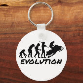 スノーモービル進化 キーホルダー (正面)