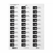 スノーモービル食べファナティック – 睡眠、スノーモービル行け! ラベル (フルシート)