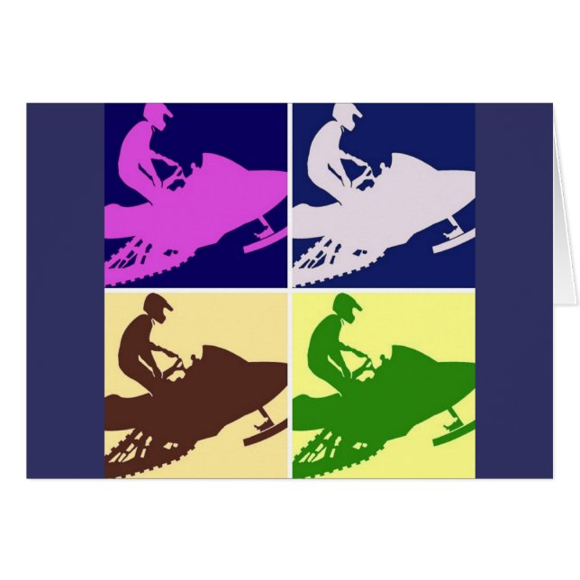 スノーモービル/アポップ・アートのート (正面横)