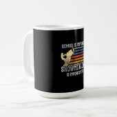 スノーモービル コーヒーマグカップ (正面左)