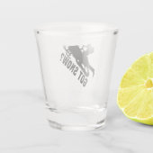 スノーモービル ショットグラス (裏面)