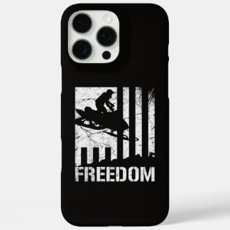 スノーモービル スノーモービリング フリーダム フラッグ iPhone 16 PRO MAXケース