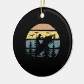 スノーモービル セラミックオーナメント (左)