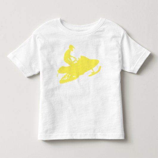 スノーモービル トドラーTシャツ (正面)