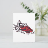 スノーモービル ポストカード (スタンド正面)