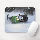 スノーモービル マウスパッド (マウス)