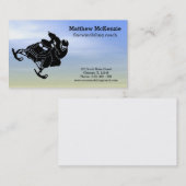 スノーモービル 名刺 (正面/裏面)