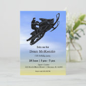 スノーモービル 招待状 (スタンド正面)