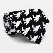 スノーモービル（白） ネクタイ (ロール)