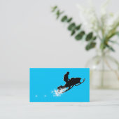 スノーモービル: 粉の道 名刺 (スタンド正面)