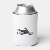 スノーモービル 缶クーラー (缶正面)