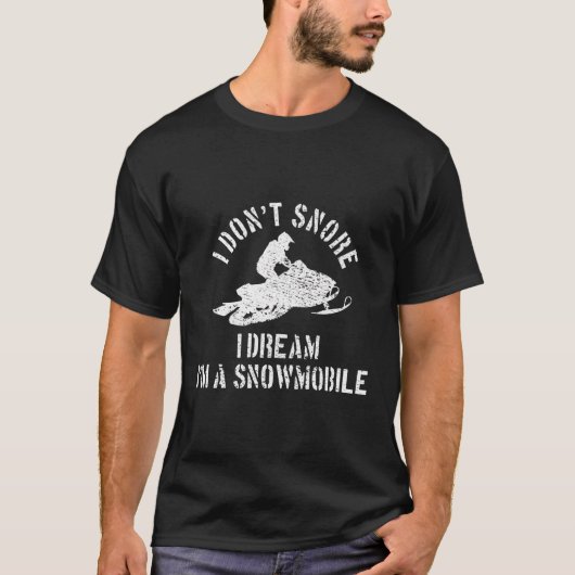 スノーモービル Tシャツ (正面)