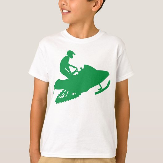 スノーモービル Tシャツ (正面)