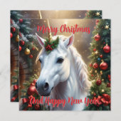 スノーライト: 魔法のクリスマスユニコーン (正面/裏面)