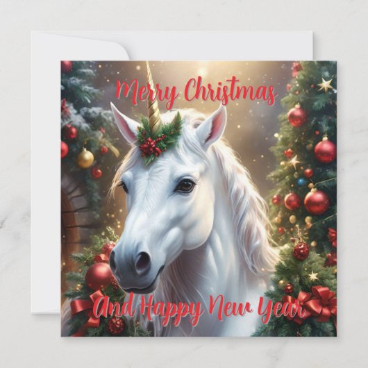 スノーライト: 魔法のクリスマスユニコーン (正面)