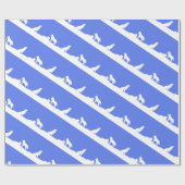 スノーラッピング紙 ラッピングペーパー (フラット)