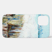 スノーランドスケープとアルズby Vincent vanゴッホ Case-Mate iPhoneケース (裏面 (横))