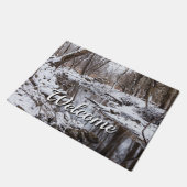 スノーリバーサイドウェルカムドオーマット ドアマット (アングル)