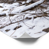 スノーリバーサイド ポスター (角)