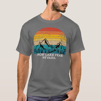 スノーレイクピークネバダ山脈 Tシャツ