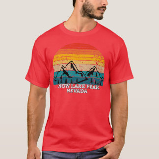 スノーレイクピークネバダ山脈 Tシャツ