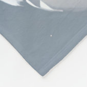 スノーレオパードフリースブランケット フリースブランケット (角)