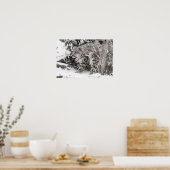 スノーレオパードブラザーズ歩く ポスター (キッチン)