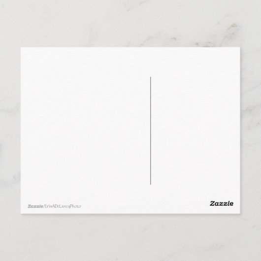 スノーレパードの氷のような視線 ポストカード (裏面)