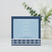 スノーワンダーランドパーティの招待状 招待状 (スタンド正面)