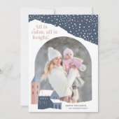 スノーヴィレッジ |フォトホリデーカード シーズンカード (正面)