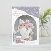 スノーヴィレッジ |フォトホリデーカード シーズンカード (スタンド正面)