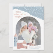 スノーヴィレッジ |フォトホリデーカード シーズンカード (正面)