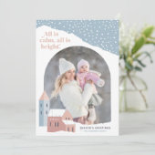 スノーヴィレッジ |フォトホリデーカード シーズンカード (スタンド正面)