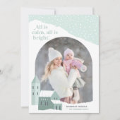 スノーヴィレッジ |フォトホリデーカード シーズンカード (正面)