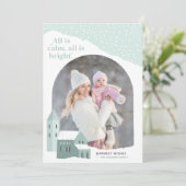 スノーヴィレッジ |フォトホリデーカード シーズンカード (スタンド正面)