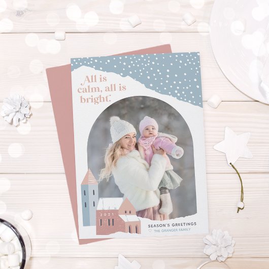 スノーヴィレッジ |フォトホリデーカード シーズンカード