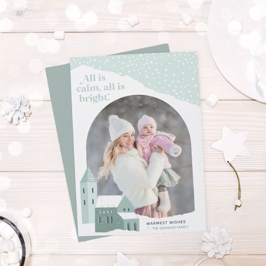 スノーヴィレッジ |フォトホリデーカード シーズンカード