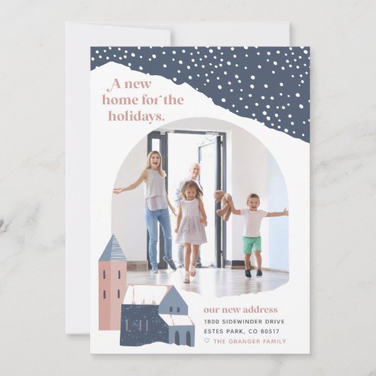 スノーヴィレッジ |フォトホリデー 案内状 (正面)