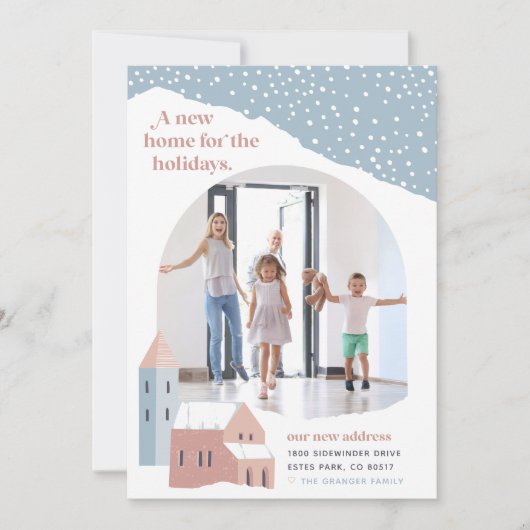 スノーヴィレッジ |フォトホリデー 案内状 (正面)