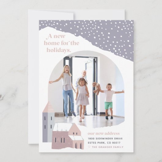 スノーヴィレッジ |フォトホリデー 案内状 (正面)