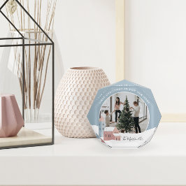 スノーヴィレッジ |新しいホーム初めてのクリスマス フォトブロック