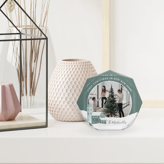 スノーヴィレッジ |新しいホーム初めてのクリスマス フォトブロック