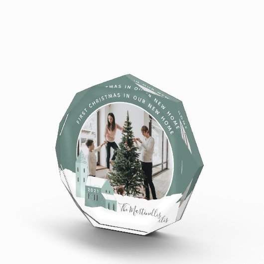 スノーヴィレッジ |新しいホーム初めてのクリスマス フォトブロック (右)