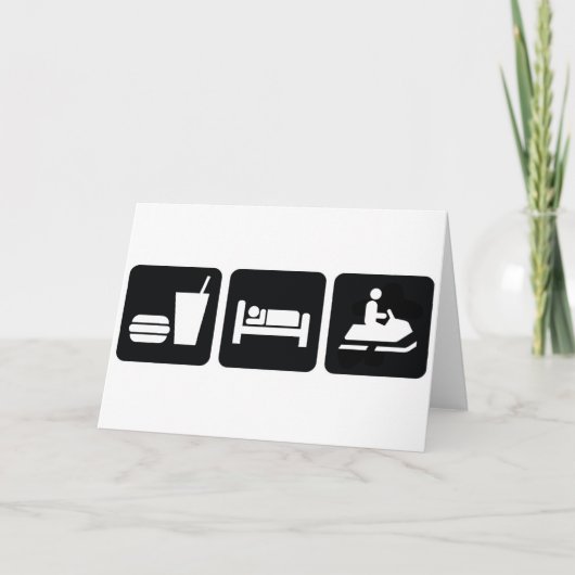 スノー食べモービル カード (正面)