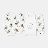 スノー イン ラブ ウィンター ブライダル シャワー フェイバーボックス (折り畳みなし)