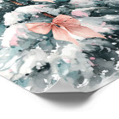 スノー・イン・ラブ ウィンター・ワンダーランド ブライダルシャワー ポスター (角)