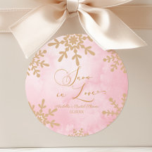 スノー・イン・ラブ ウィンター・ワンダーランド ブライダルシャワー