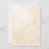 スノー・イン・ラブ ウィンター・ワンダーランド ブライダルシャワー 招待状 (裏面)