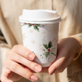 スノー・イン・ラブ クリスマス ブライダルシャワー 紙コップ