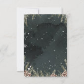 スノー イン ラブ サンキューカード (裏面)